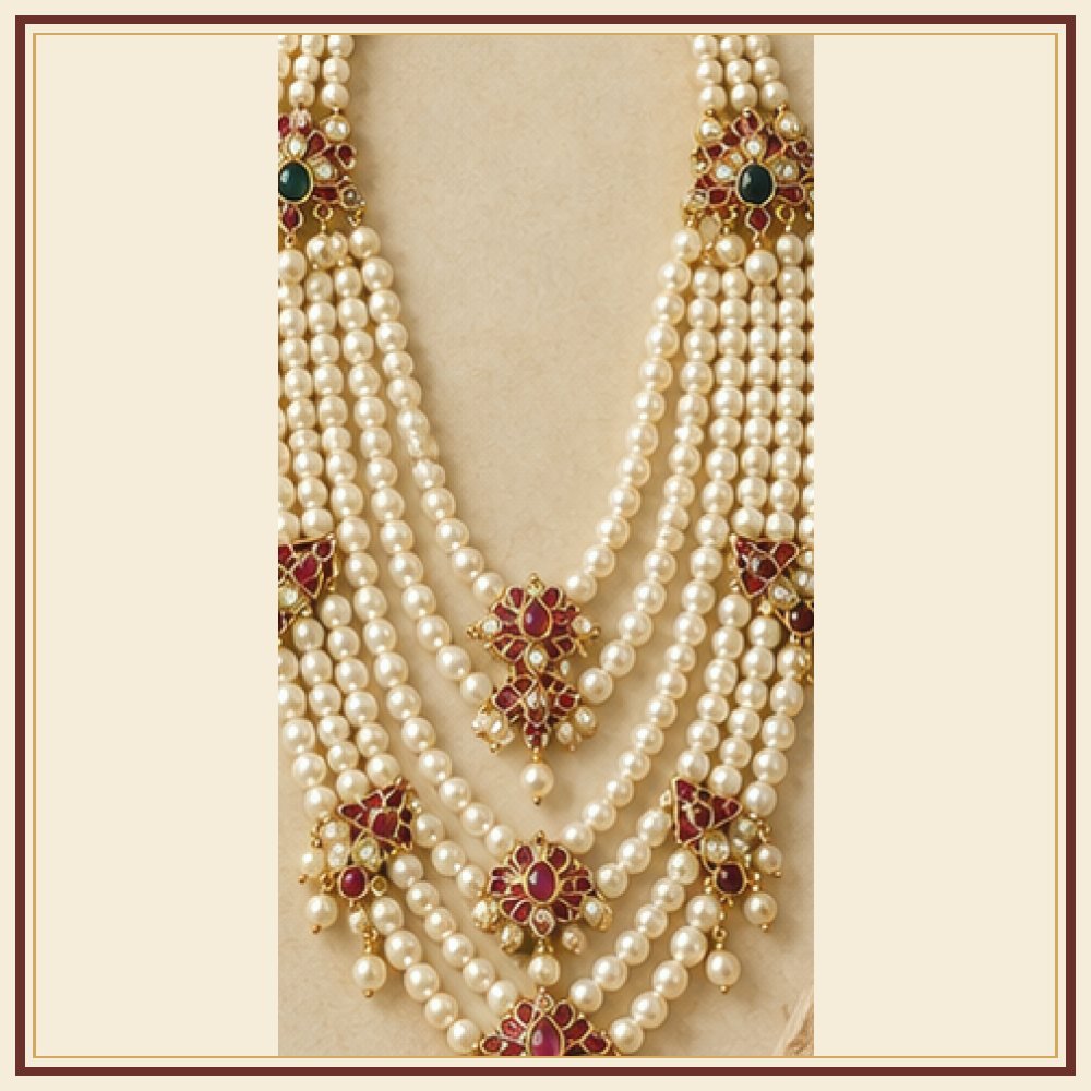 Raj Mandala Moti-Style Rani Haar Heritage Edition