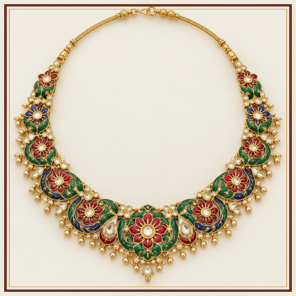 Raj Mandala Rajasthani Bridal Jewellery Set