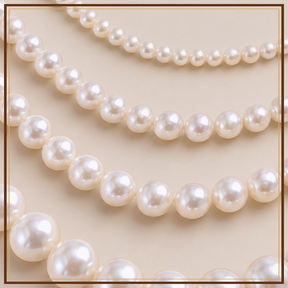 Round Freshwater Pearl String – 10–11 mm