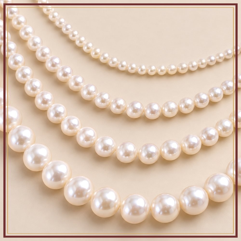 Round Freshwater Pearl String – 4–5 mm