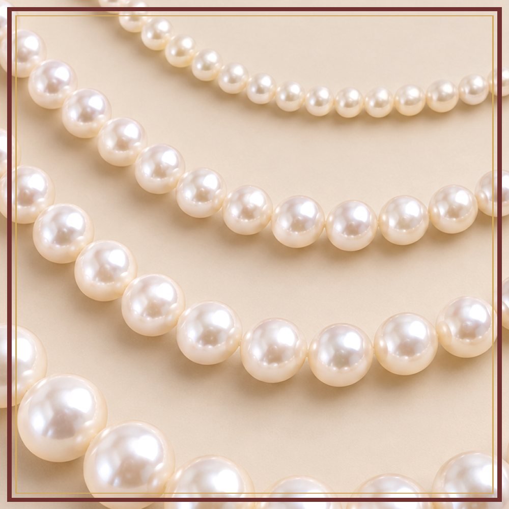 Round Freshwater Pearl String – 4–5 mm