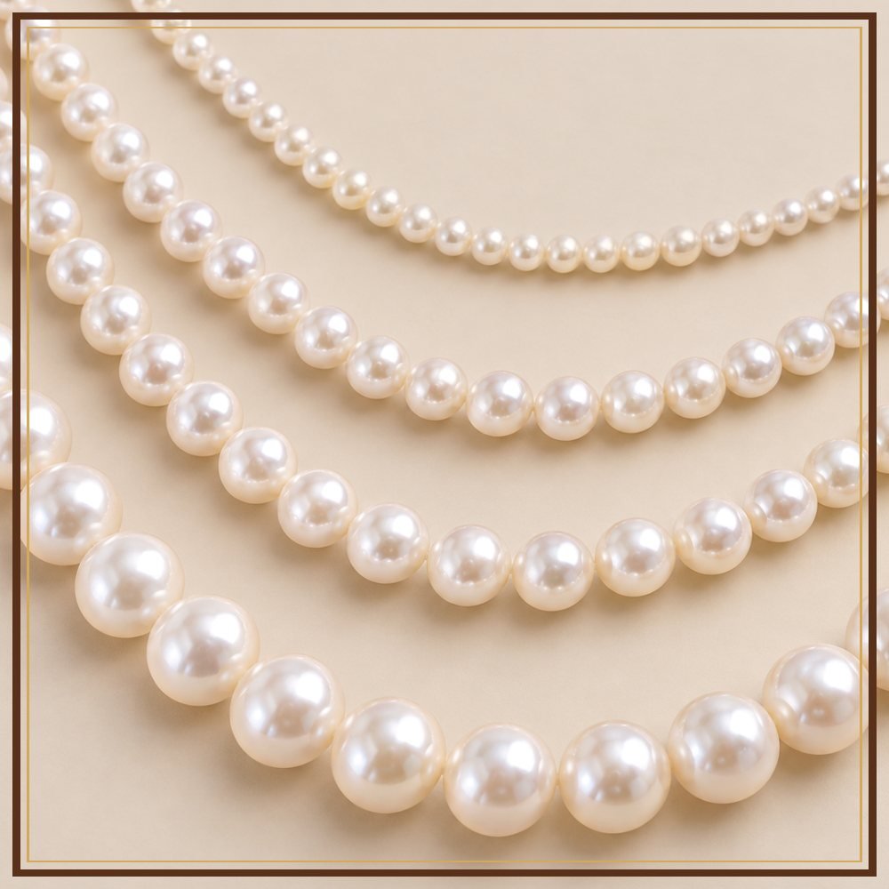 Round Freshwater Pearl String – 5–6 mm