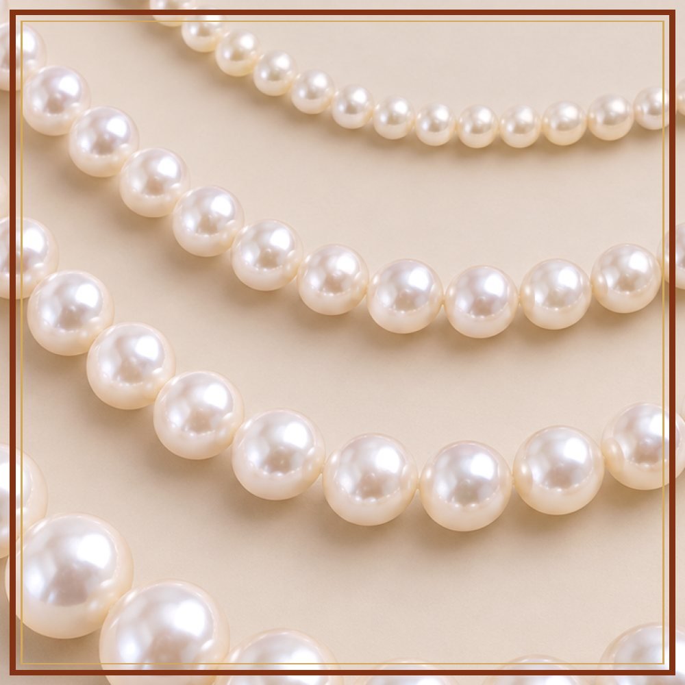 Round Freshwater Pearl String – 6–7 mm