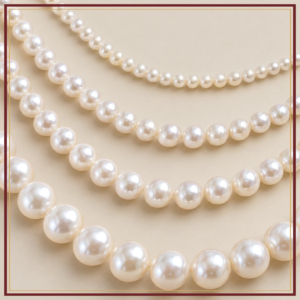 Round Freshwater Pearl String – 7–8 mm