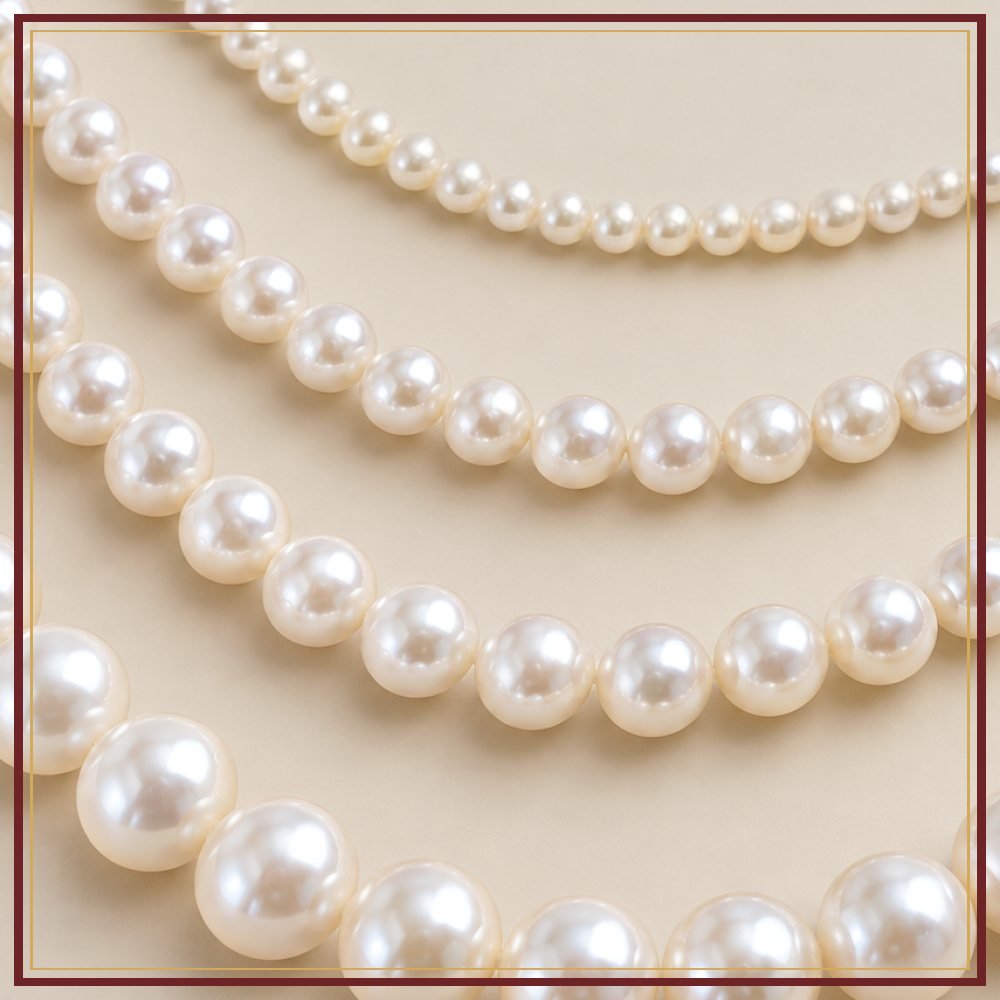 Round Freshwater Pearl String – 7–8 mm