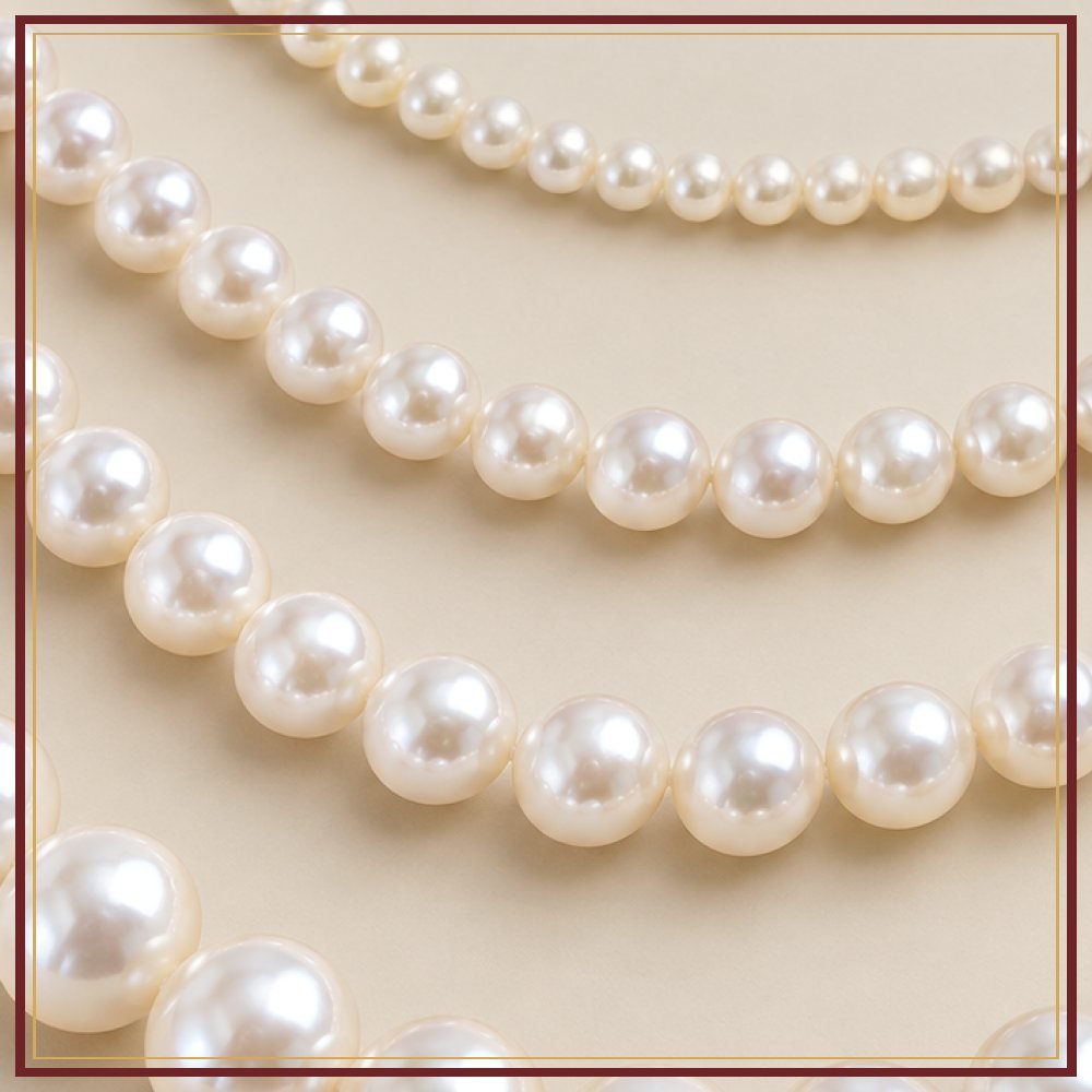 Round Freshwater Pearl String – 7–8 mm