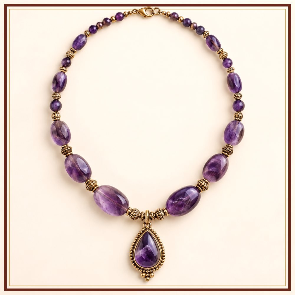 Smoky Quartz Sandhya Necklace