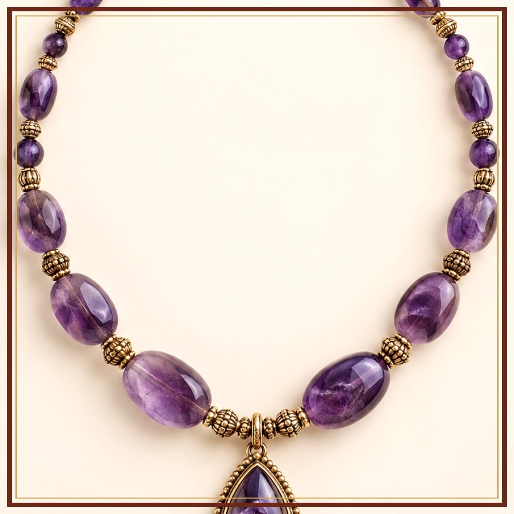 Smoky Quartz Sandhya Necklace