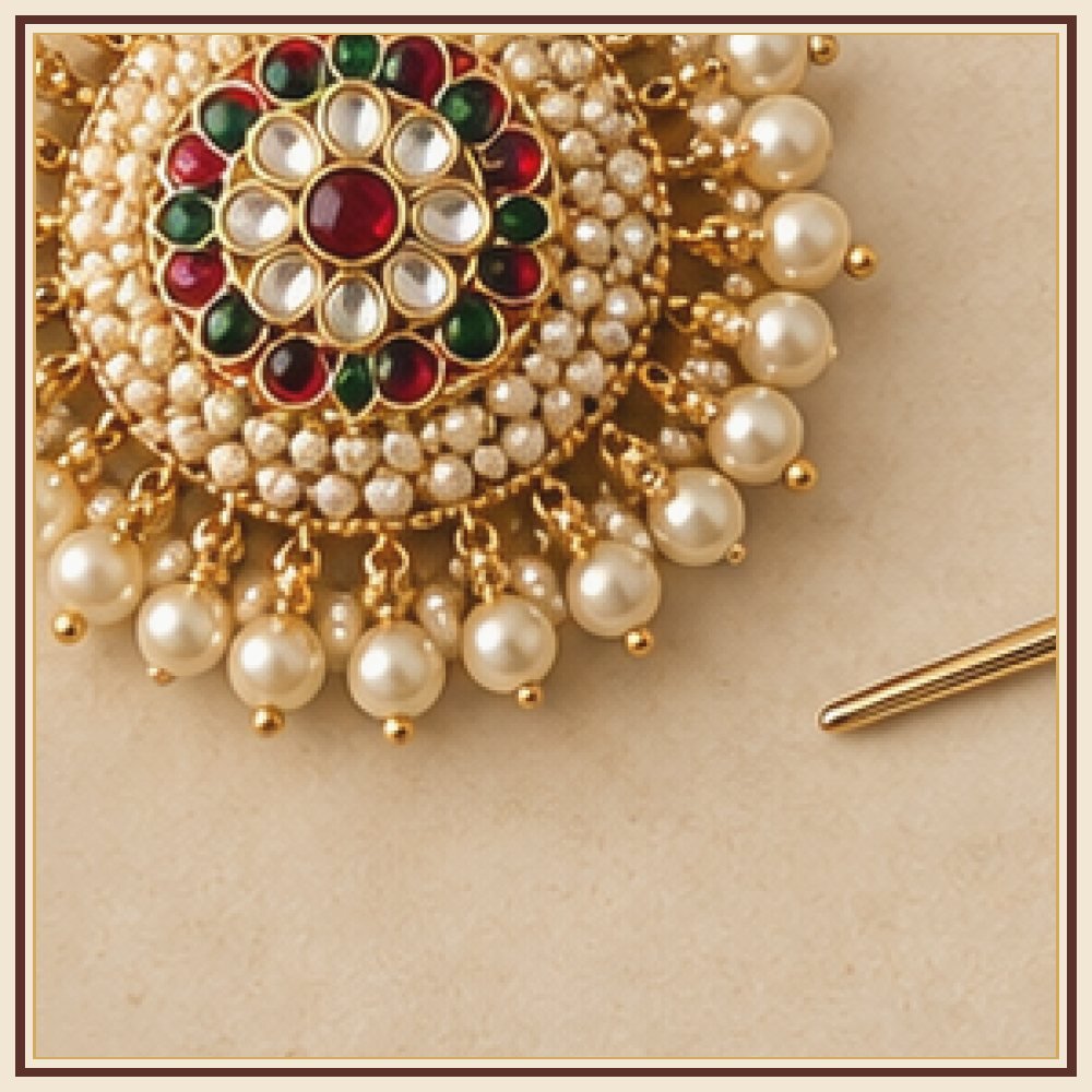 Suraj Hair Bun Ornament