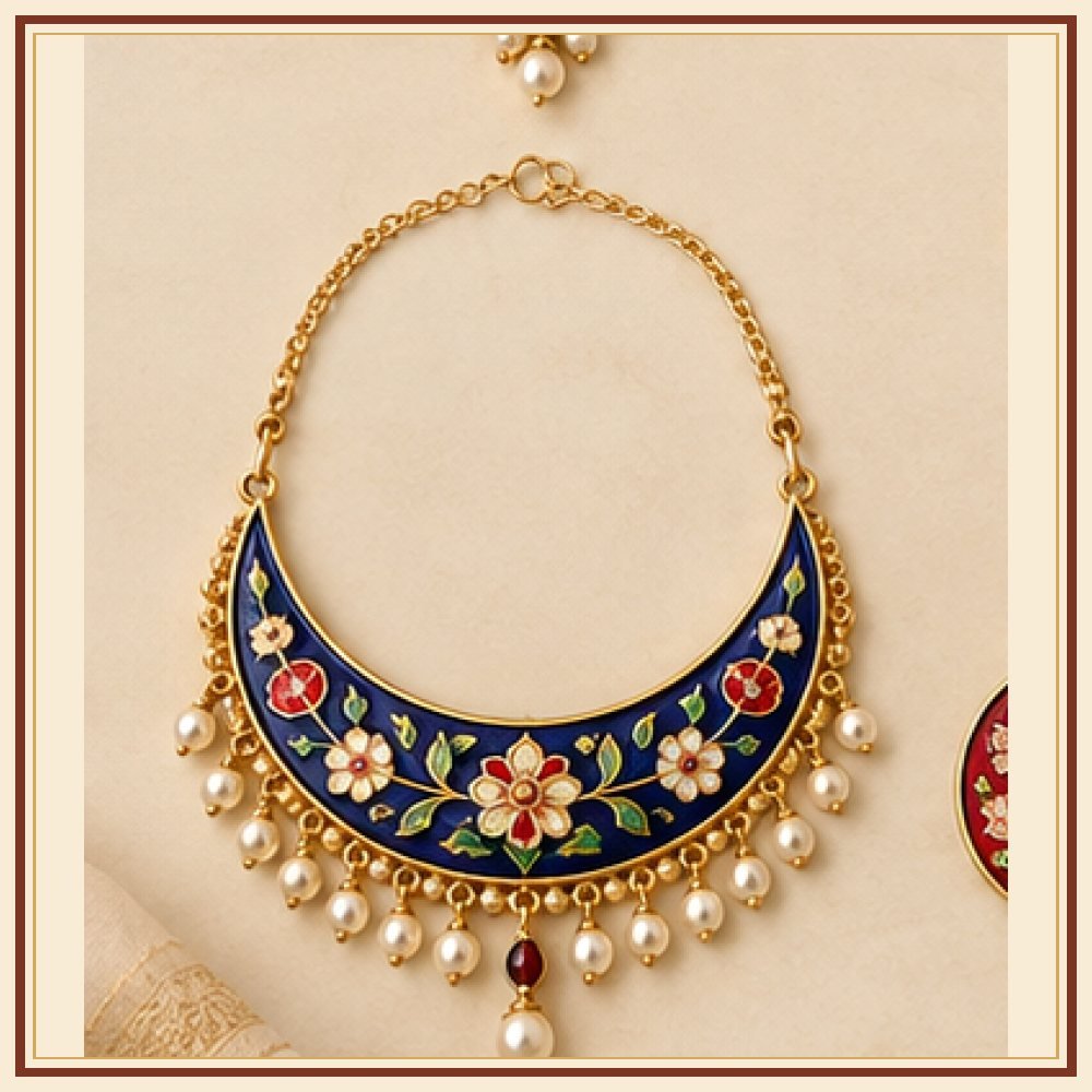 Suraj Pol Meenakari Necklace Heritage Edition