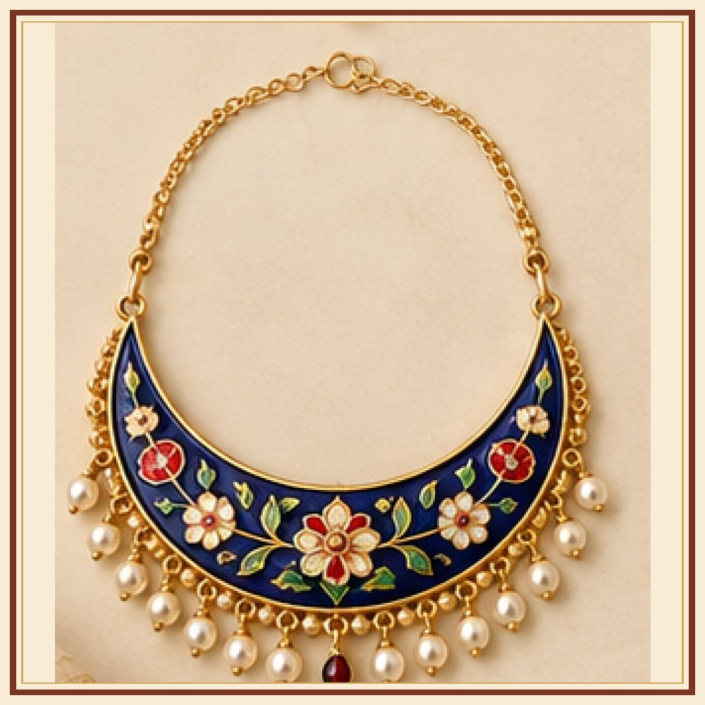 Suraj Pol Meenakari Necklace Heritage Edition