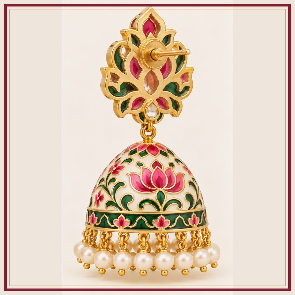 Suraj Pol Moti-Style Earrings Heritage Edition