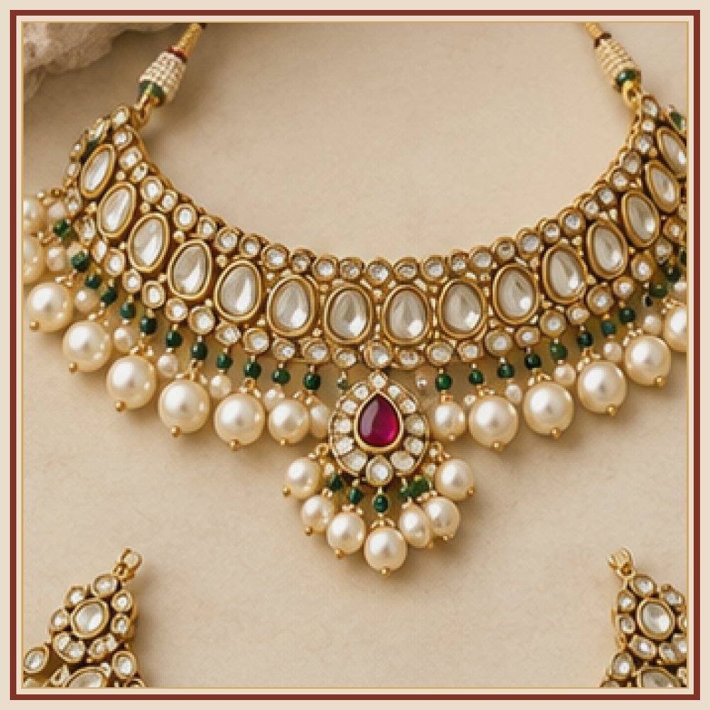 Suraj Pol Moti-Style Necklace Heritage Edition
