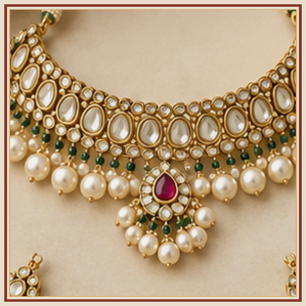 Suraj Pol Moti-Style Necklace Heritage Edition