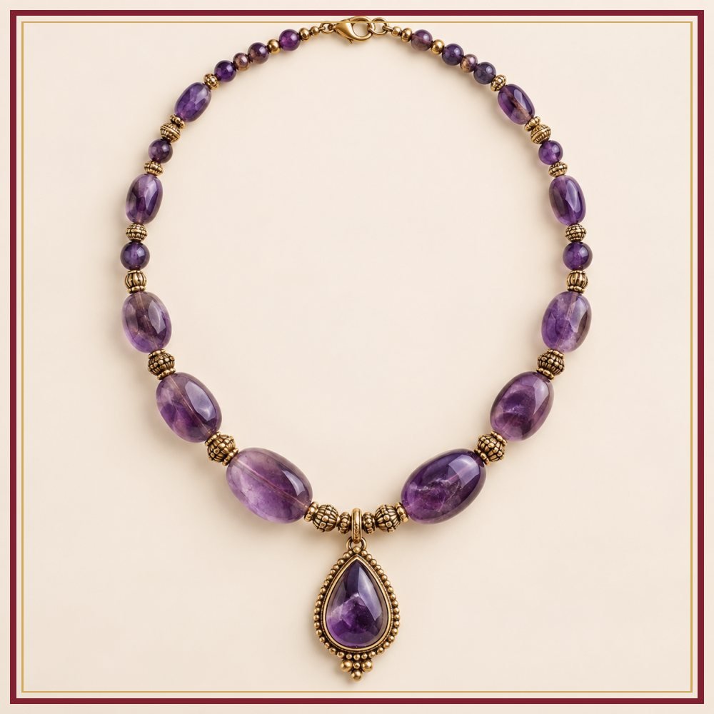 Tiger Eye Maru Necklace
