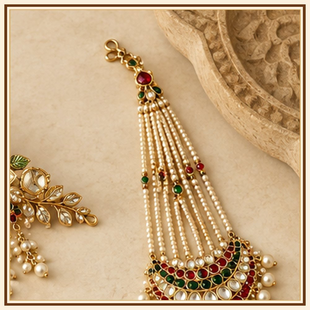 Vatika Floral Sheeshphool