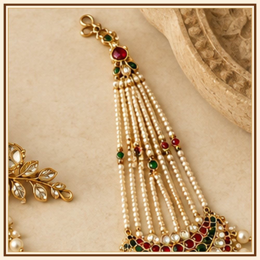 Vatika Floral Sheeshphool